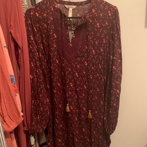 Matilda Jane plum dress